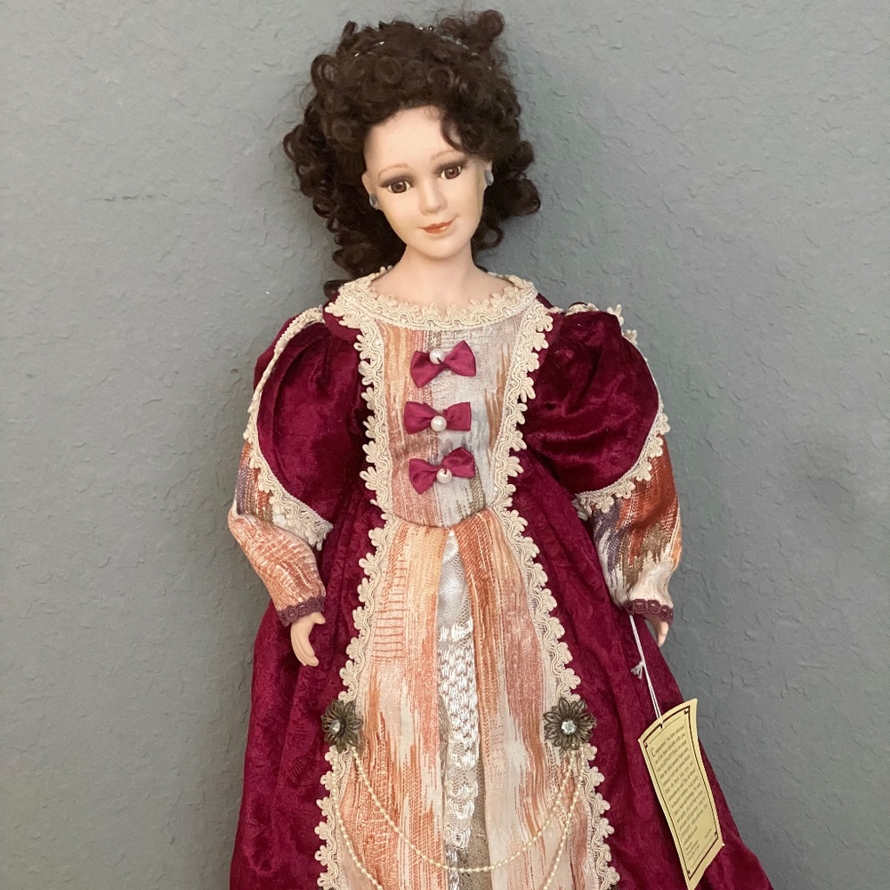 Dynasty Doll Collection, Victorian Doll 21” tall
